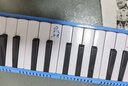 奇美口风琴儿童中小学生初学演奏口风琴 32.键亲情树 蓝色(帆布包)+竖笛 实拍图