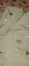卡帝乐鳄鱼（CARTELO）外套男春秋季夹克男士休闲棒球服工装服冲锋男衣 卡其色 2XL 实拍图