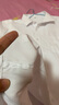 凡客诚品【父亲节礼物】衬衫男商务易打理纯色西服正装衬衣男士白衬衫 短-纯白 43 实拍图