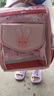 爱果乐小学生书包女孩子一二三到六年级儿童双肩包幼儿园护脊背包新品 温柔兔小童(建议身高:110-130cm) 实拍图