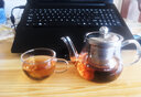 康韵 耐热玻璃茶具套装功夫茶具茶杯家用带过滤加厚耐高温玻璃泡茶壶透明花茶壶公道杯套装整套茶具 雅风壶手把杯套装-礼盒装 实拍图