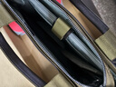 LEWHISPER LIFESTYLE都市通勤系列Cordura尼龙大容量商务托特包14英寸手提单肩斜挎包 深卡其 大号 36*30*12cm 实拍图