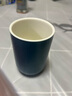 无泥（WUNI）北欧莫兰迪陶瓷家用水杯套装客厅茶杯简约带托盘创意家用客厅水具 直筒6杯+杯架+木托盘 实拍图