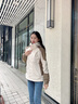 西域骆驼（VANCAMEL）冲锋衣男女加厚防风保暖登山服三合一可拆卸夹克外套连帽滑雪服 KY1818S卡其/土黄-女 M 实拍图