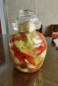拜杰泡菜坛子加厚玻璃瓶密封罐泡酒瓶储物罐5斤腌菜罐酸菜罐泡菜坛 实拍图