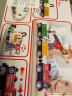 Hape火车轨道玩具电动货运套装带电动火车头男孩节日女孩礼物E3731 实拍图