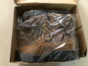 依雅鞋酷冬季迷彩大棉靴真牛皮加厚羊毛防寒靴男东北保暖雪地靴钢头劳保鞋 棕色/加厚羊毛 43 偏小 实拍图