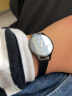 聚利时(Julius)新款时尚石英女士薄款钢带手表简约气质女表防水学生表JA-1060 黑色 晒单实拍图