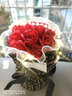 初朵7朵红玫瑰扭扭棒成品永生花束生日礼物女手捧花老婆新年元旦跨年 实拍图