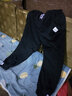 LNAN休闲运动裤女学生春秋新款韩版百搭潮冬季加绒宽松显瘦束脚卫裤 黑色【不加绒】 2XL 建议130-145斤 实拍图