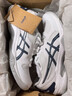 亚瑟士（asics）羽毛球鞋男鞋女鞋羽排款秋冬季运动鞋专业训练鞋子GEL-ROCKET 11 白色/蓝紫色 36 实拍图