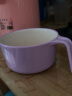 五和（WUHE）儿童碗餐具套装宝宝碗勺卡通碗勺家用吃饭辅食碗小猪佩奇汤饭碗 库洛米（单柄碗+勺子） 实拍图