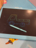 儿童画板13英寸 液晶手写板家用早教写字板涂鸦绘画平板男女孩玩具电子黑板达芬奇蒙 16英寸天空蓝-星星月亮【彩色笔迹】 实拍图