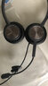 比德邦（BeeBund）EH809D头戴式降噪话务耳机/呼叫中心客服话务耳麦/在线教育商务会议用/话务员耳机/客服耳机 双耳 3.5mm单插(适合手机/单孔电脑) 实拍图