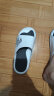 回力运动拖鞋男浴室内户外不易滑厚底凉拖鞋HL39391白黑色45-46码 晒单实拍图