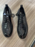 沙驰（SATCHI）新款男士高档商务正装皮鞋牛皮复古手抓纹舒适耐磨防滑鞋子 黑色402342291Z 41 比国码偏大一码 实拍图
