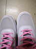 轩途诗女鞋夏季透气网面摇摇鞋休闲鞋女韩版增高厚底松糕鞋子女运动鞋 网面灰粉色 40 实拍图