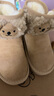牧童小考拉宝宝雪地靴男孩冬季新款女童鞋加厚保暖幼儿可爱加绒大棉鞋 丁香紫 28 鞋内长17.6cm/适合脚长16.8cm 实拍图