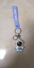 倾沫卡通宇航员钥匙扣可爱太空人情侣钥匙链软胶小挂件汽车钥匙圈挂饰 宇航员蓝色 实拍图