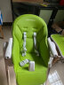 英氏（YEEHOO）宝宝餐椅多功能可折叠便携式婴儿移动式家用吃饭椅子儿童餐椅 绿色标准版【可升降折叠】 实拍图
