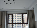 金蝉高遮光窗帘布整套 绍兴柯桥雪尼尔现代简约遮阳客厅卧室飘窗 安妮 设计师拼接款 1米用料价格(挂钩/打孔免费加工) 个 实拍图
