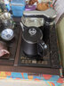 树彬实木茶盘家用办公室会客厅竹木茶台单茶盘托盘茶海电磁炉自动上水 黑檀木祥云茶盘+防烫电器 实拍图