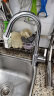 九牧（JOMOO）厨房水龙头水槽360度自由旋转冷热抗油易洁龙头33080-506/1BY-Z 实拍图