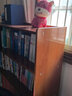 诗情木语实木书架落地格子柜储物简易置物架办公室客厅矮书柜组合柜子收纳 【4格柜竖款】胡桃色全实木 实拍图