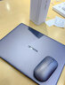 华为原装无线蓝牙鼠标轻薄办公便携MateBookD14X15xpro16E平板笔记本电脑商务通用 华为蓝牙鼠标（新 第二代）深空灰+鼠标垫 实拍图