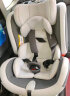 法雷曼儿童安全座椅汽车用0-4-12岁360度旋转宝宝婴儿车载坐椅isofix硬接口双向座椅可坐可躺 魔力灰 晒单实拍图