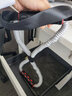 欣怡万嘉弹力带8字拉力器拉力绳男多功能扩胸阻力带腿部拉伸运动练胸肌开背训练器材家用八字瑜伽健身绳神器 【20%男士都选这款】（35磅/15.7KG）灰色 实拍图