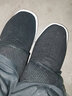 红青百年冬季棉鞋男高帮加绒加厚保暖办公室棉靴轻便软底防滑牛筋底家居鞋 黑色(男建议买大2码，女买大1码) 45 【下单发2双】 实拍图
