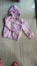 贝壳家族宝宝印花外套春装新款女童童装儿童外套上衣wt6806 紫色可爱兔 110cm 实拍图