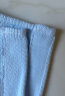 恒源祥纯棉全棉老式毛巾被单人怀旧毛巾午睡毛毯被子夏季沙发盖毯 2247（蓝色） 150*200cm 实拍图
