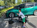 雅迪电动自行车【2026新新国标】轻巧ONE折叠电动车锂电池超长续航便携可折叠电助力车电单车通勤灰 实拍图