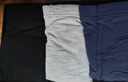 芬腾内裤男士抑菌3条装四角新款纯色透气平角裤 深灰/中灰/灰兰（抑菌） 3条 L 实拍图