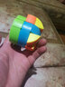 奇艺3阶镜面金字塔魔方三阶异形斜转枫叶SQ1风火轮学生儿童益智玩具 圆柱彩色+教程和网袋 实拍图