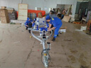 能师傅船用拖车橡皮艇冲锋舟拖车游艇路亚艇摩托艇快艇玻璃钢船用拖挂车 RIB480R 适合4-4.4米船 含绑带 实拍图