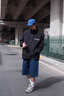 NY-MR国潮男装连休闲防晒衣服夏季薄夹克外套户外旅行潮流皮肤衣男女同 YZ-2633#浅咖色 XL 实拍图