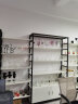 章鱼哥 货架展示架化妆品展示柜产品货物架样品展柜仓储置物架货柜 白色加黒架 2米高1.2米宽34厘米深（有柜） 晒单实拍图