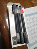 得力（deli）巨能写中性笔大容量全针管中性笔一次性水笔签字笔超长书写距离 12支/盒 【12支黑色】0.5子弹头 A566 实拍图