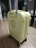 袋鼠（KANGAROO）玉桂狗卡通行李箱女学生拉杆箱可爱儿童多功能密码箱高颜值旅行箱 柠檬黄【玉桂狗】多功能充电款 24英寸 【中等尺英寸】 实拍图
