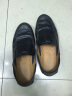木林森（MULINSEN）男鞋商务休闲镂空豆豆鞋软底凉皮鞋 黑色 40码 88028 实拍图