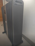 美的（Midea）【金缕衣】取暖器家用/电暖器/电暖气/加湿烘衣/13片全屋大面积取暖器/电热油汀取暖器NY2213-18GW 实拍图