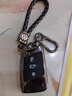 迈多多适用于18-22\/23新款迈腾钥匙套新款cc专用帕萨特330迈腾b8车钥匙包壳扣 全包【钢琴黑】logo编绳扣 实拍图