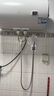 起点如日 全铜电热水器混水阀浴室热水器配件通用热水器龙头花洒套装 亮银混水阀+五档增压安全6件套 实拍图