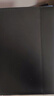 得力（deli）16K/160张笔记本子皮面本 记事本手账本日记本软抄本黑色7920 实拍图