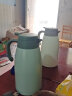 苏泊尔（SUPOR）保温壶家用保温水壶暖水壶大容量304不锈钢热水瓶宿舍学生 薄荷绿 2L 晒单实拍图