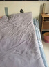 南极人（Nanjiren）牛奶绒被套200x230cm单件冬季加绒加厚1.5被罩珊瑚绒法兰绒被子套 贝壳边-高级灰【双面加绒】 150x200cm-单被套 实拍图
