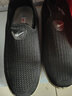 双星八特男鞋春夏网面鞋透气网鞋一脚蹬休闲防滑运动鞋老人鞋子男 黑色夏款 43 实拍图